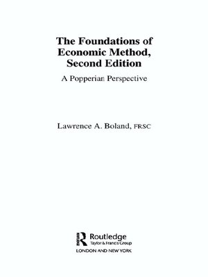 cover image of Foundations of Economic Method